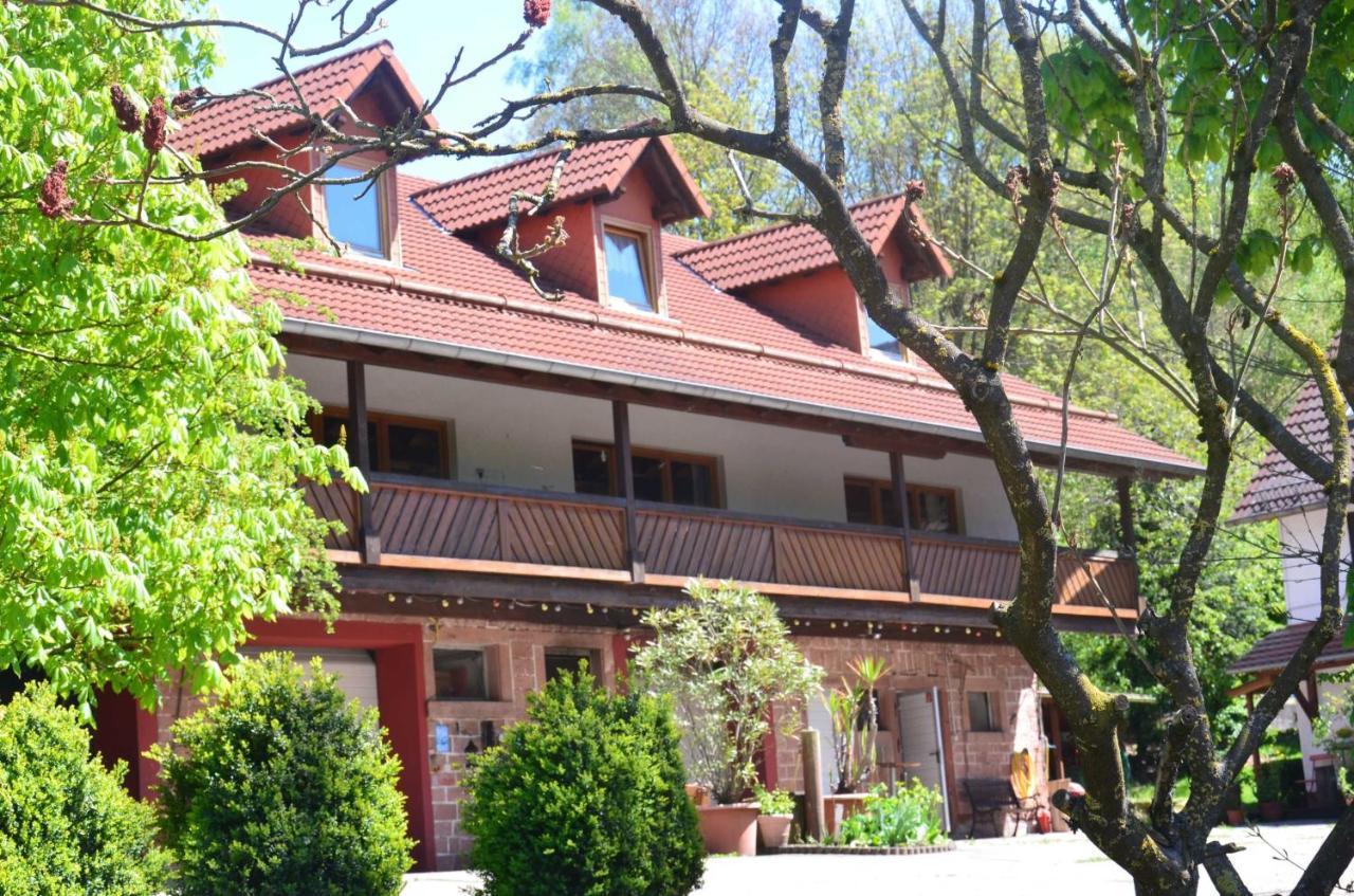 Ferienwohnungen Hof Heiderich Oberzent Luaran gambar